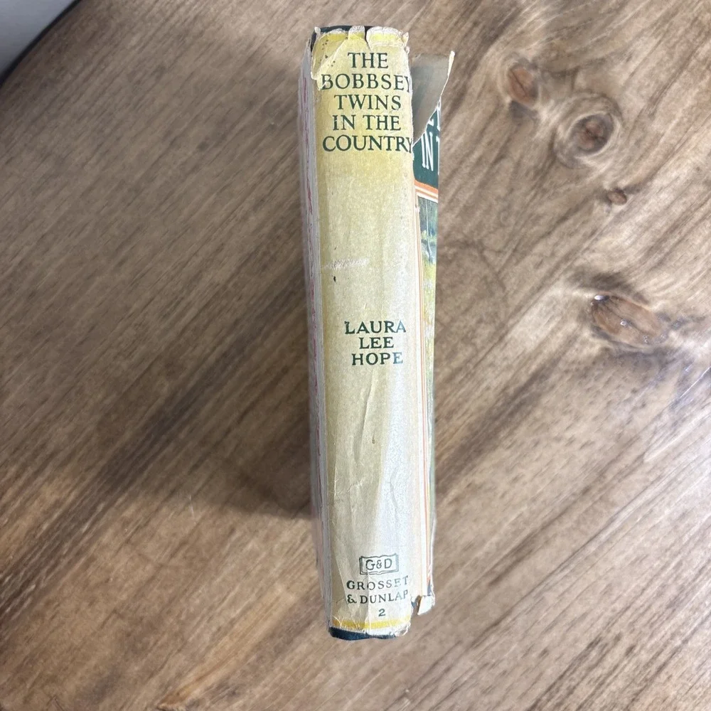 The Bobbsey Twins In The Country - Laura Lee Hope Grosset & Dunlap HC DJ No Date